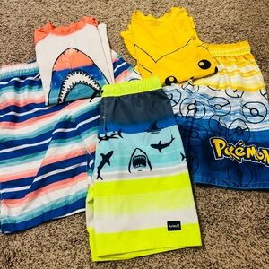 Hurley Shark and Pokémon Swim Set